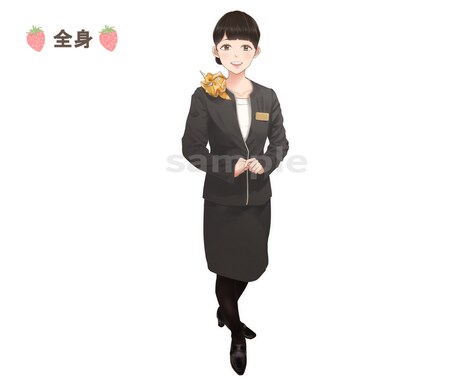 可愛く笑顔で華やかなアイコン描きます SNSやブログに！目を惹く素敵な笑顔のアイコンで印象に残る！ イメージ2