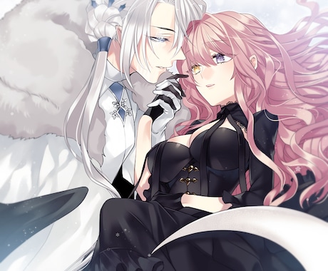 一次創作イラスト制作描きます 動画のサムネイルやうちよそのイラストなど、様々な一枚絵を イメージ1