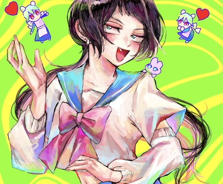 最短1週間で納品いたします 最短3日！彩豊かなイラストが得意です！ イメージ2