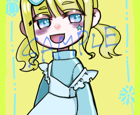 かわいい少年少女描きます フワッとポップでデフォルメっぽいイラストを描きます イメージ2