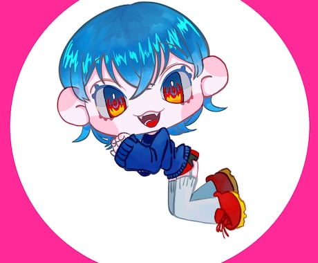 あなたの似顔絵をゆるく優しく描きます あたたかい線と優しい色合いで親しみやすい似顔絵をお届けします イメージ2