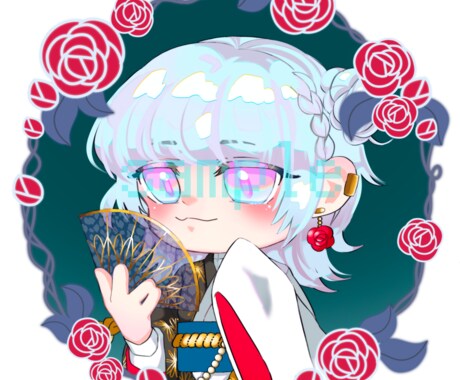 アイコンイラスト作成いたします ラフ、修正無制限のプランです！ イメージ1