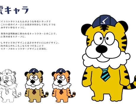 オリジナルのマスコットキャラクターをお作りします 初稿2点提案！修正無料！一目で惹かれるマスコット制作サービス イメージ2