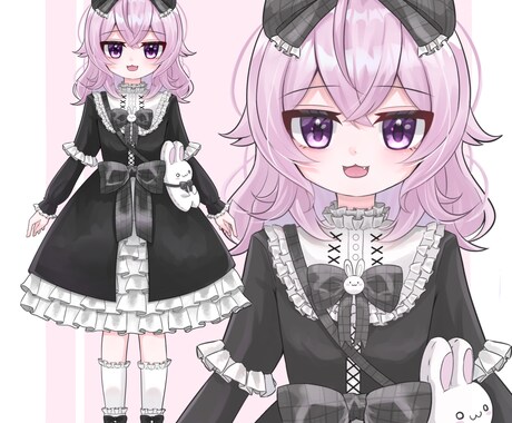 IRIAM用の立ち絵作成承ります あなたのキャラクターの魅力を最大限に引き出します！ イメージ2