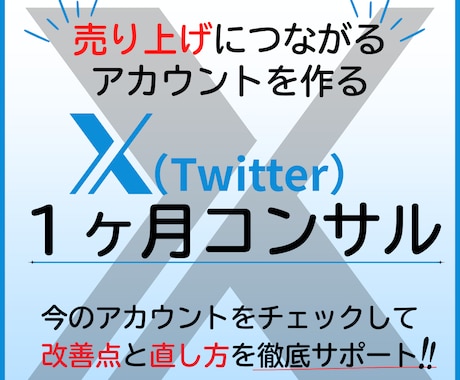 X運用代行に頼らないXの運用方法をコンサルします 収益化や認知拡大など目的に合わせてアドバイスいたします！！ イメージ1