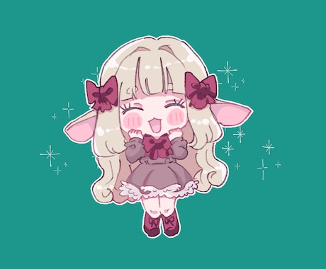 かわいいミニキャラ（SD）イラスト描きます イメージ1
