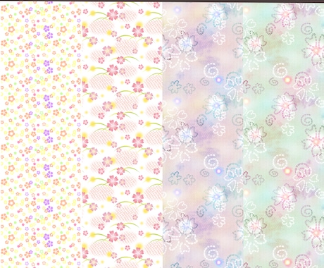 リアルな手描き風似顔絵を無料和柄背景でお描きします 表情や色味など調製可、アイコン、名刺、ギフト、特別な日に イメージ2