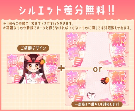 VTuber様向けのサムネ画像を制作します 現役パチンコ広告デザイナーが本職の技術を活かし制作します！ イメージ2