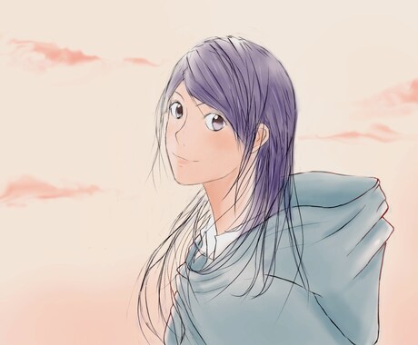 あなただけの“世界観あるアイコン”描きます 感情や空気感を大切に、物語のあるイラストを丁寧に描きます。 イメージ2