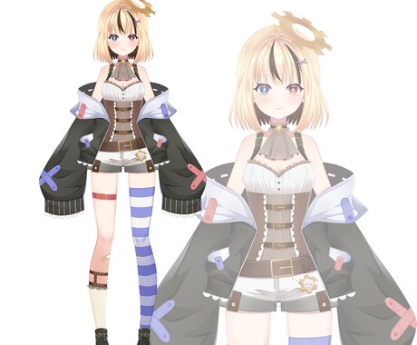 高可動！VTuberモデル作成します イラストからモデリングまでまるっとこみこみ！ イメージ2