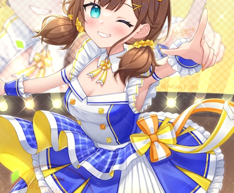 一枚絵、動画用イラスト等お描きします カラフルで明るいイラストが好きな方へ！ イメージ2