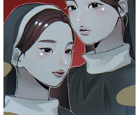 女の子、女性のイラストを制作します 貴方だけの唯一無二の女の子を創造しませんか？ イメージ2