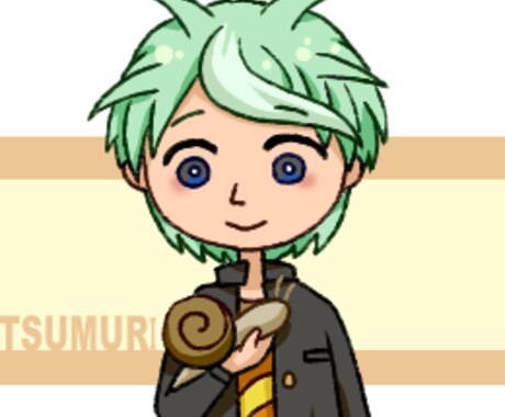 あなたのオリジナルキャラクターをアイコンにします twitterなどSNSのアイコンにいかがですか？ イメージ2