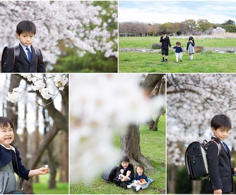 東京・千葉中心に入学・卒園記念の写真撮影をします 女性プロカメラマンが出張撮影！お子様とご家族の記念に イメージ2