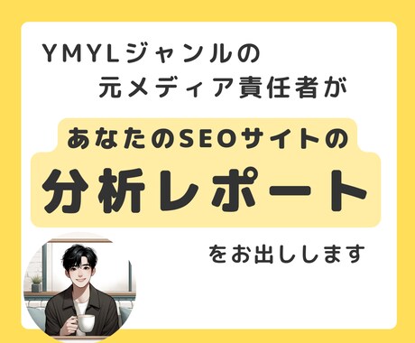 SEOサイトの分析&レポーティングをします 月間売上、数千万の元メディア責任者が分析 イメージ1