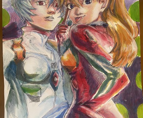 キャラクターイラストアイコンを描きます 主にアイコン利用のキャラクターイラストや絵似顔絵描きます！ イメージ2