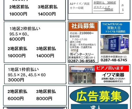 お店のファンを作る情報紙を制作します お店のこだわりをチラシではない情報紙として届けます イメージ2