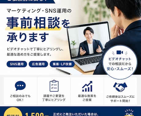 SNS運用の事前相談承ります イメージ1