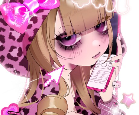 SNS活動者向けの、可愛いアイコン描きます キュルキュルもちもちの柔らかそうな女の子描きます！ イメージ2