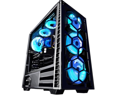 あなたの予算に合う最高のPC作ります この金額内に収めたいやこのゲームがやりたい等の要望に応えます イメージ1