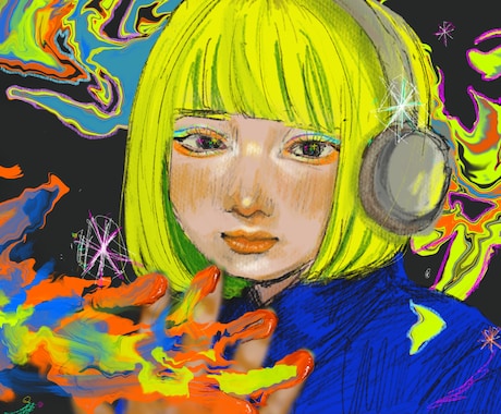厚塗りで心揺さぶる一枚絵をお届けします SNS映えバッチリな深みのある厚塗りを提供します！ イメージ1