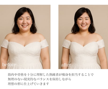 ブライダル専門！魔法のように美しく写真修正します 挙式&前撮り写真を最高の一枚に！全てプロにお任せください！ イメージ2