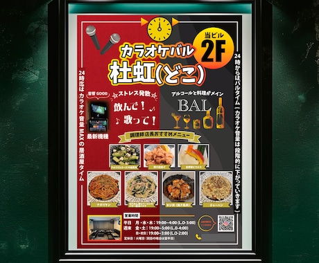 パッと 目を惹くポスター・看板をデザインいたします 用途にそったサイズで、集客効果のある1枚を修正無制限仕上げ! イメージ2