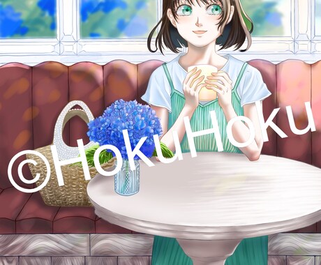 一枚イラストの制作を承ります 一枚イラストの制作を受け付けております！ イメージ1
