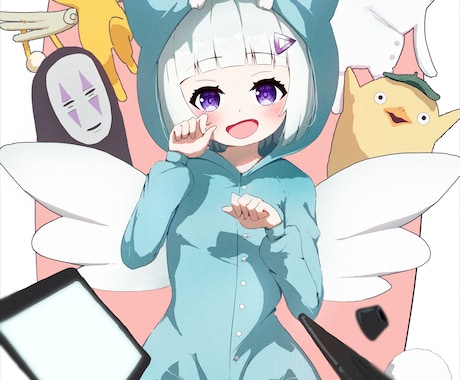 あなたの想い描くイラスト描かせていただきます 商用利用可！テンプレ記入で手軽に相談！ イメージ1