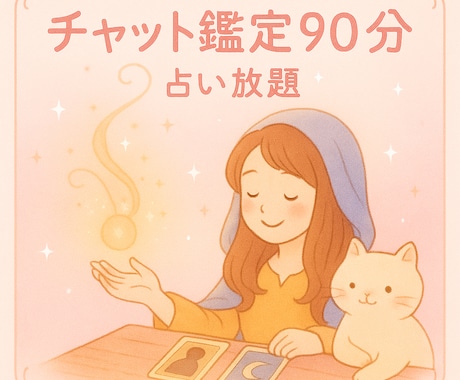 占い放題✨チャネリング・タロット90分で鑑定します 無制限でたくさん、占いたい方へ。すぐに結果が欲しい方へ。 イメージ1