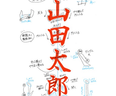 毛筆・硬筆・ペン字を添削いたします 今からでも遅くない！誰もが一度は憧れた美文字になれる！ イメージ2