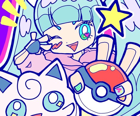 POPでカワイイ！デフォルメイラスト描きます デフォルメであなただけのオリジナルアイコンをどうぞ！ イメージ2
