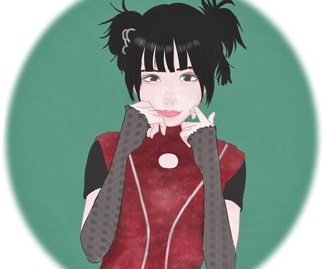 お好みのタッチでの似顔絵作成いたします ゆるふわ系からリアルタッチまで イメージ1