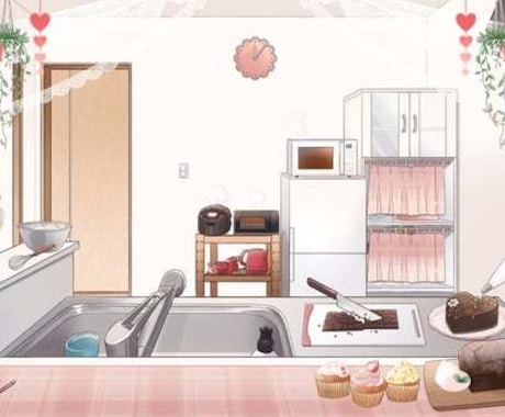 背景イラストを制作します イメージ1