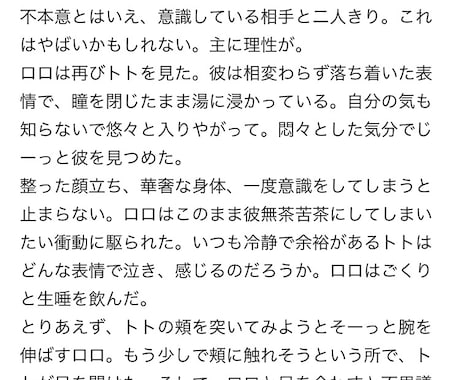 小説を書きます 創作 二次創作 夢 カップリング 可 イメージ2