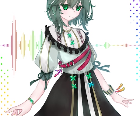 何でも、厚塗り絵を最安値で描きます 一枚絵/サムネ/アイコン/キャラデザ/立ち絵/TRPG イメージ2
