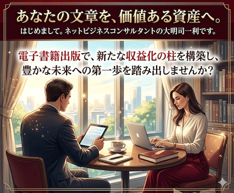 電子書籍の無料作成ツールと稼ぐノウハウを教えます 電子書籍個人出版500タイトル以上のプロが直伝いたします！ イメージ2