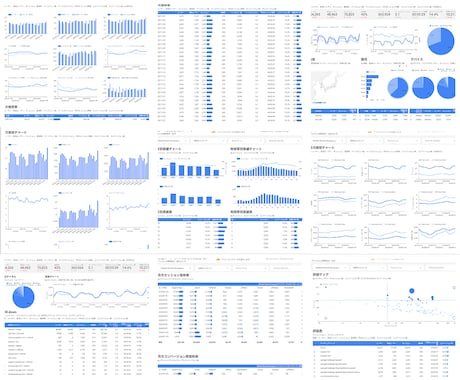 Googleアナリティクスのデータを可視化します 通常価格1万円を1枠限定5千円でご提供いたします。 イメージ1