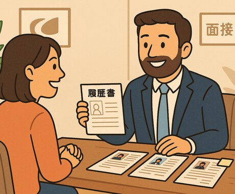 元 採用担当直伝！模擬面接＆フィードバックします あなたの魅力を引き出す！自信を持って面接に臨む実践レッスン イメージ1