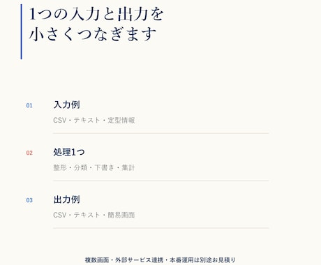 繰り返し作業の小さな自動化を作ります 作業整理・試作・確認手順まで7,000円から対応 イメージ2