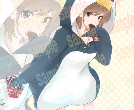 かわいいイラストを描きます 動画用、アイコン等、ご希望のものを作成します イメージ2