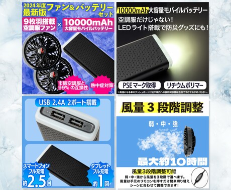 ECサイト向けの商品画像 制作・加工いたします 0からの作成・既存画像内の一部テキスト変更もお任せください！ イメージ2