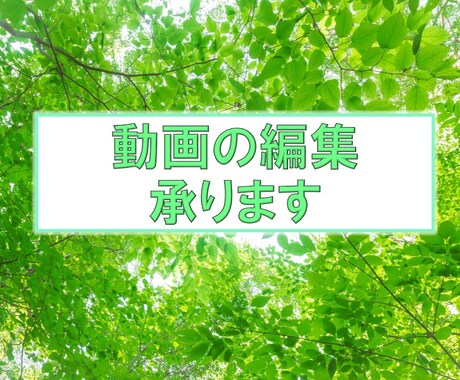 称号取得まで限定　動画編集5分以内5千円で承ります イベントで使用する動画の編集など、ご相談承ります。 イメージ1