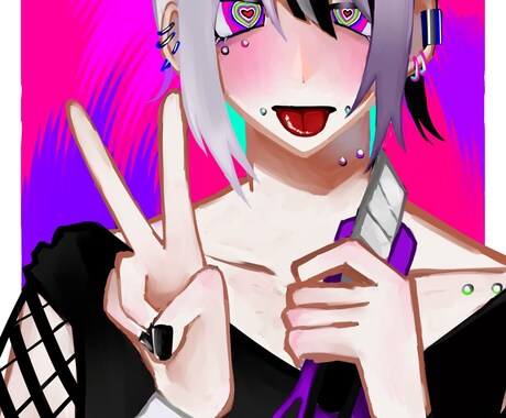 目を惹き付けるサムネイルイラストを描きます 歌ってみた等の確実に目を引くサムネイルを描きます イメージ2