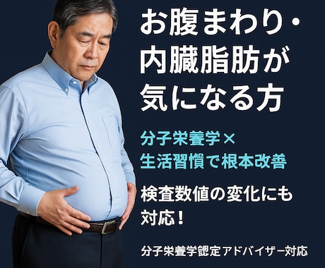 痩せにくい体質を数値で分析し、改善策をご提案します 「筋トレでは解決しきれない」深部の問題を探ります イメージ1