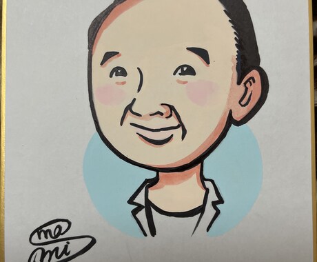 写真から似顔絵の作成をします 誇張しすぎないシンプルな似顔絵あなたの魅力を引き出します イメージ2