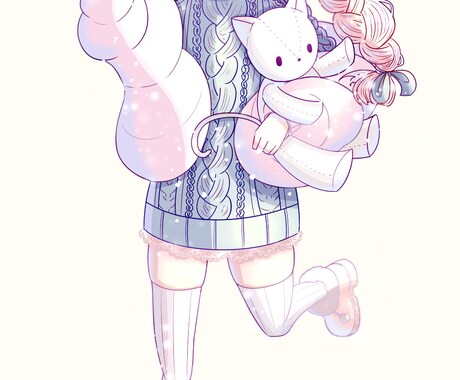 お試し価格1500円～かわいい✿イラスト描きます 貴方のお好きなキャラクターやウチの子をぜひ描かせてください✿ イメージ2