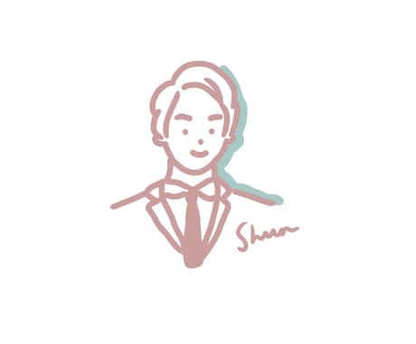 おしゃれな雰囲気♡シンプルゆるめなイラスト描きます おしゃれなカラーリングで印象格上げ！お写真をもとに作成します イメージ2