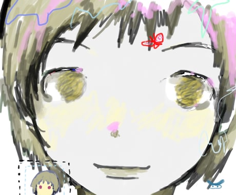 コラージュ感のある可愛いアイコンを作成します コラージュ感のある可愛いラフタッチアイコンを作成します。 イメージ2