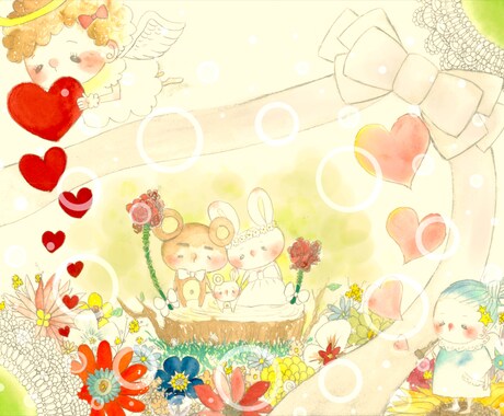 似顔絵やテーマに合ったオリジナルイラストを描きます ウェルカムボードはおまかせください(^^) イメージ2